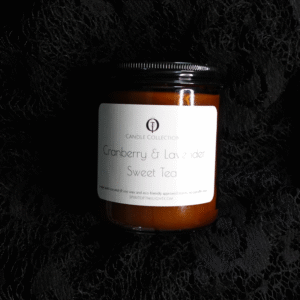 8oz Candle Cranberry & Lavender Sweet Tea