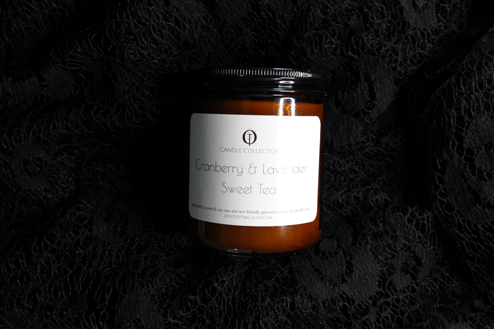 8oz Candle Cranberry & Lavender Sweet Tea