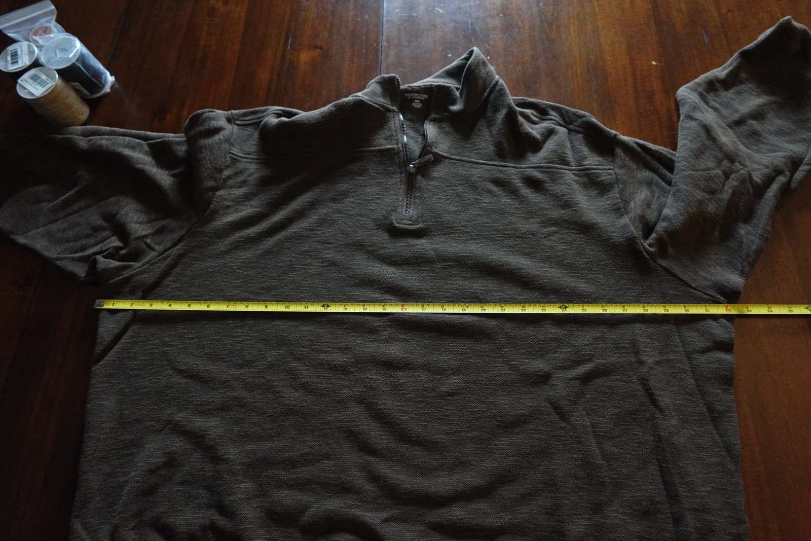 Roundtree & York Knit Pullover Size 4XG - Brown - Image 3