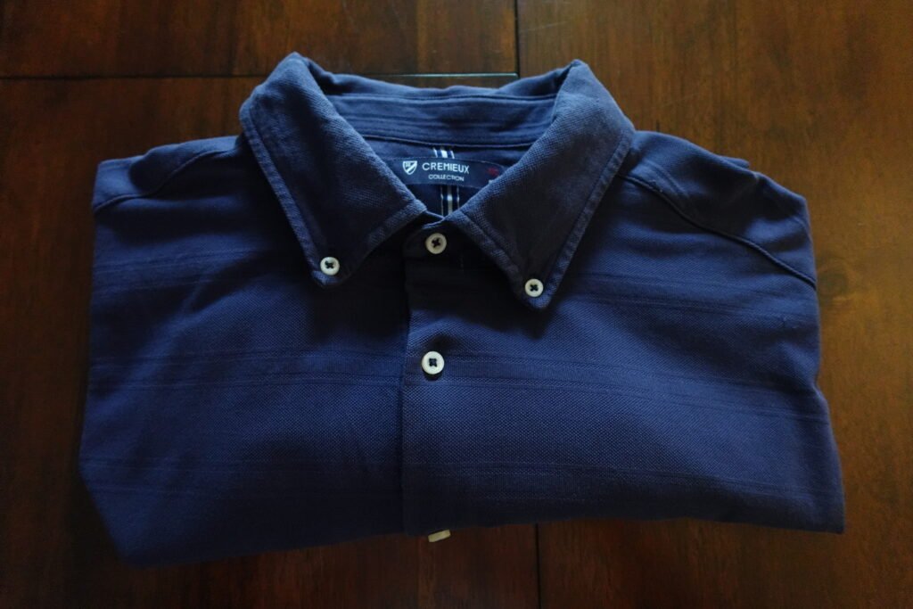 Cremieux Navy Short Sleeve Shirt 2XL