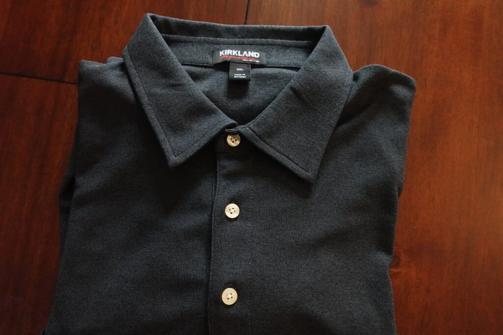 Kirkland Signature Dark Gray Color Polo - 2XL