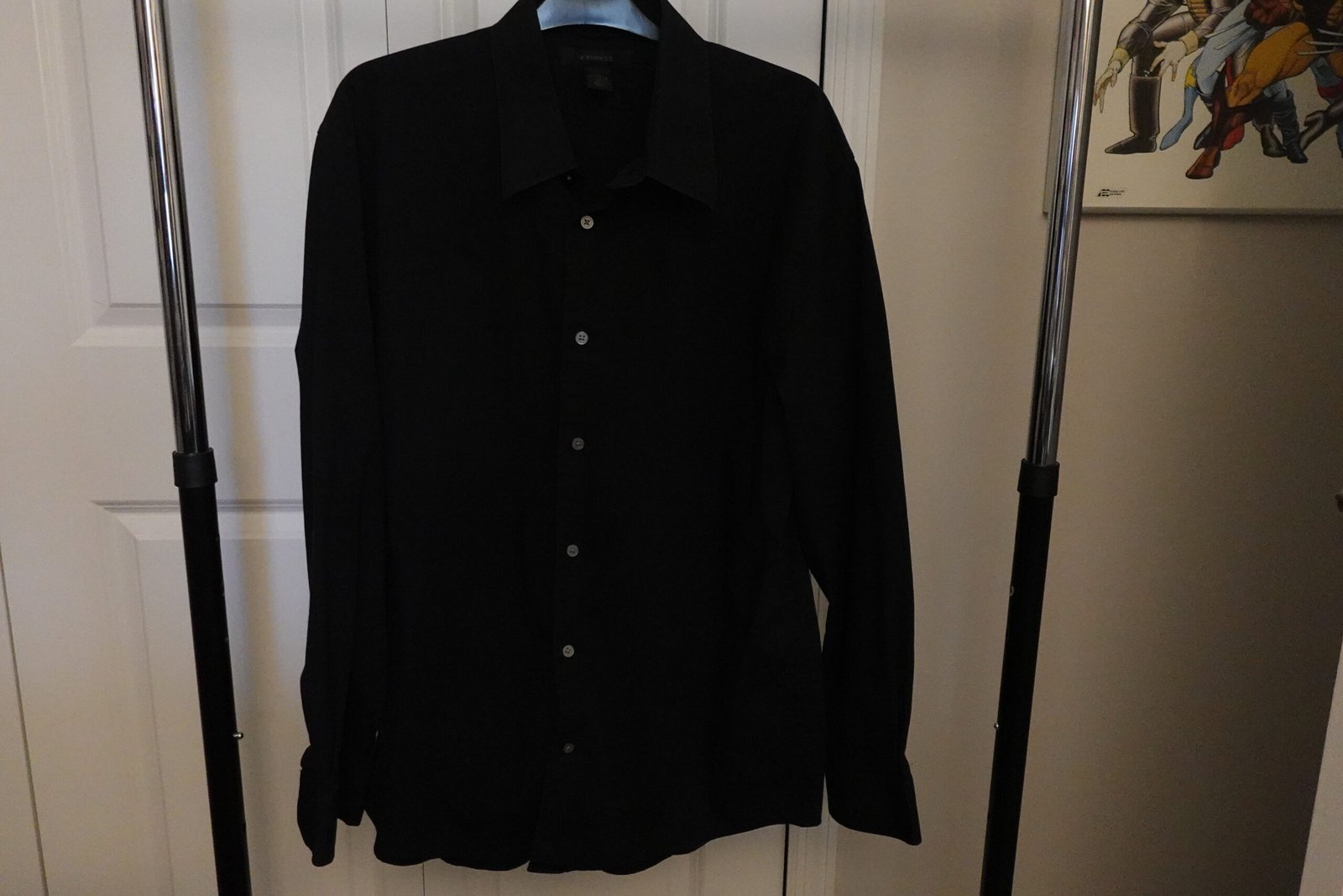 Express Long Sleeve Black Shirt 2XL - Image 5
